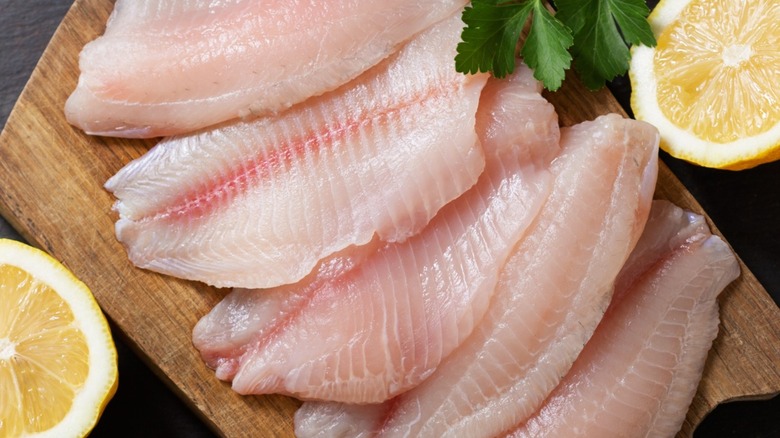 Filleted Tilapia