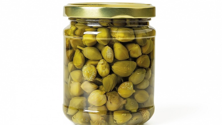 Jar of capers