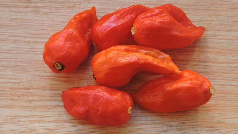 red ghost peppers