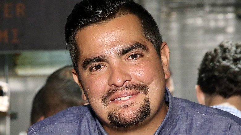 Head shot of chef Aaron Sanchez