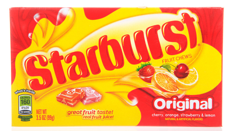 Original Starburst packaging