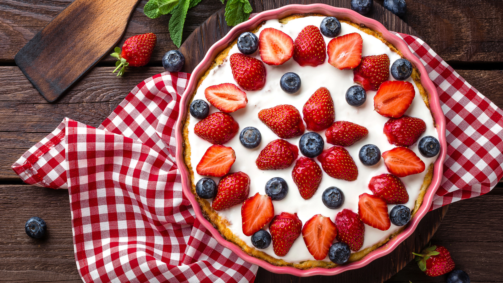 Add A Spring Theme To Your Favorite Fruity Pie With Whipped Cream Flowers