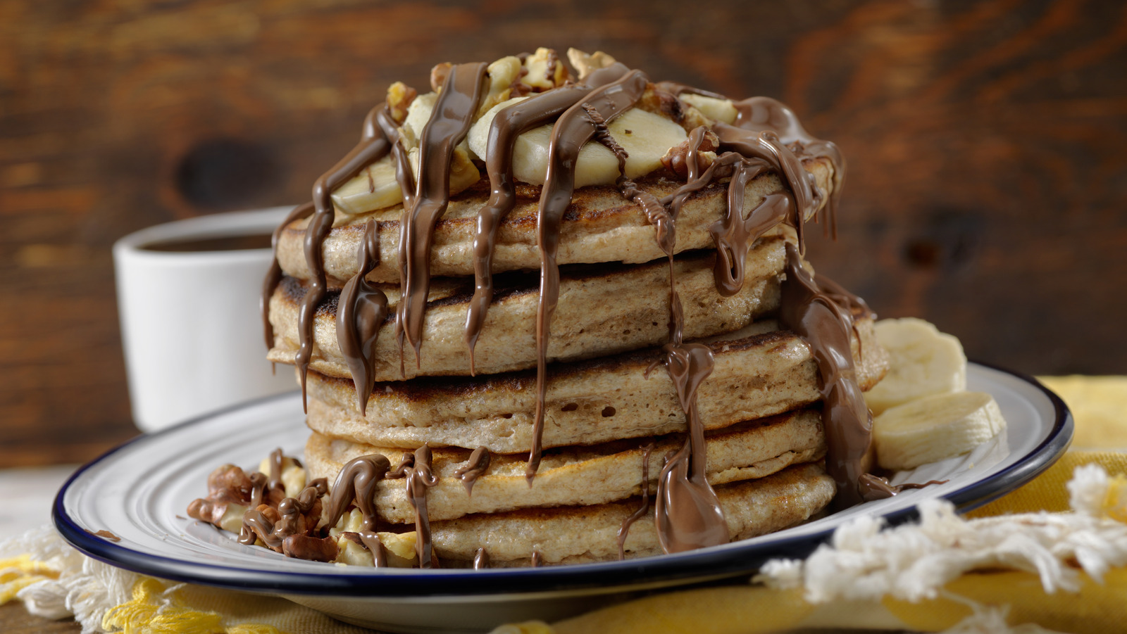 Add Hot Chocolate Mix To Pancakes For A Richer Breakfast Experience
