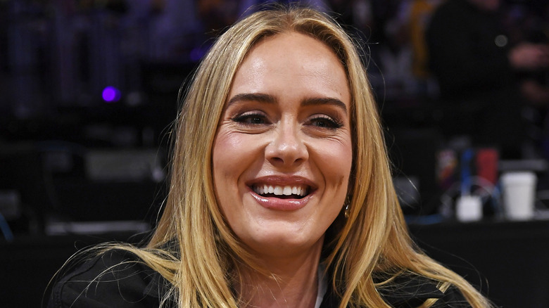 Adele smiling