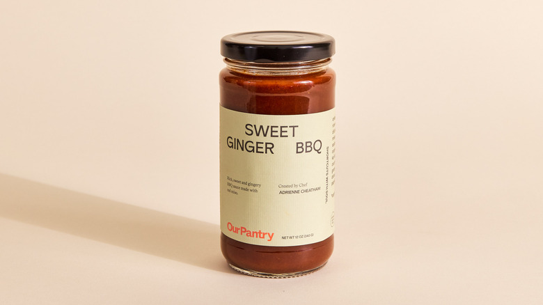 Jar of Sweet Ginger BBQ
