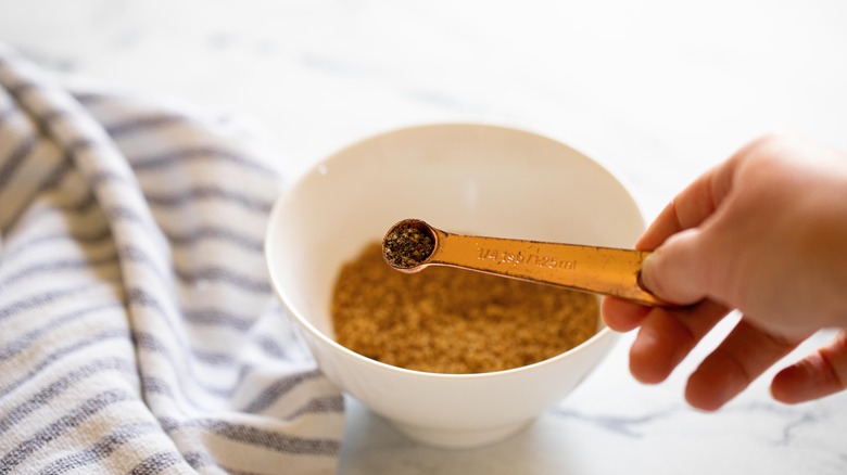 spices in bowl 