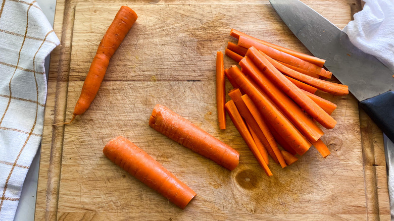 Air Fryer Carrot Fries Recipe