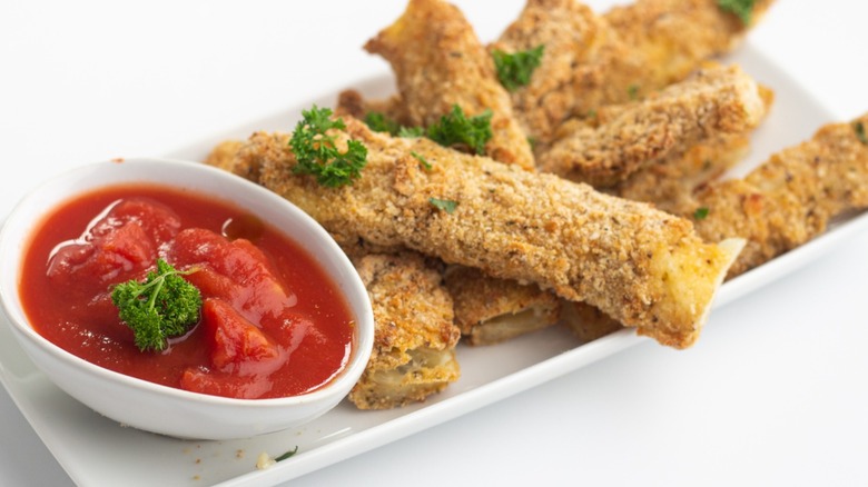 Air fryer mozarella sticks