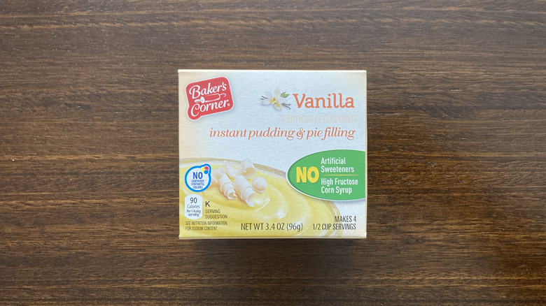 Baker's Corner instant vanilla pudding