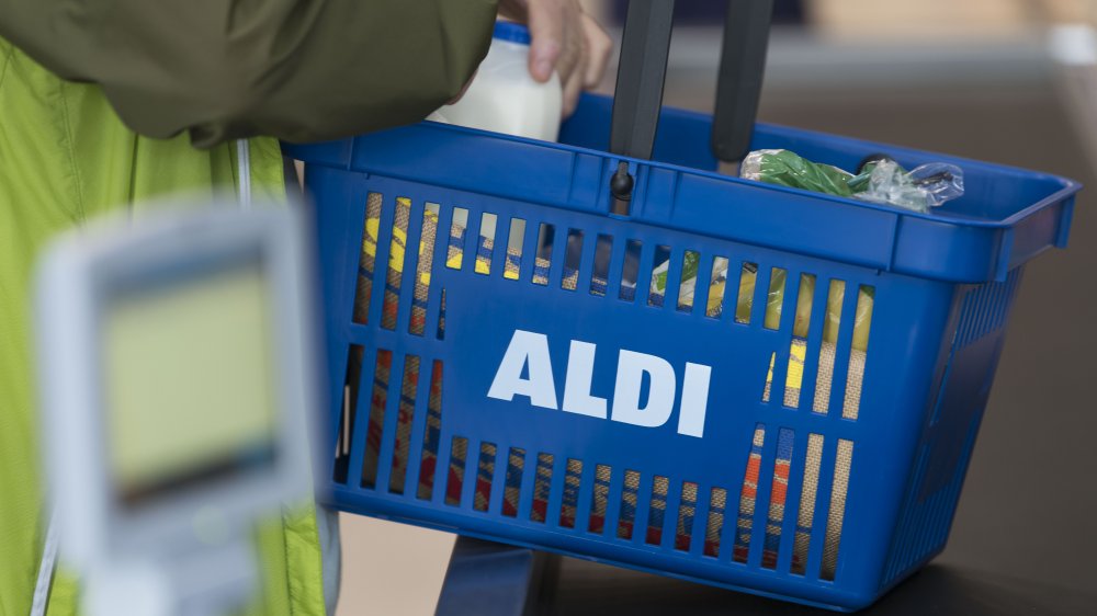 Aldi shopping basket