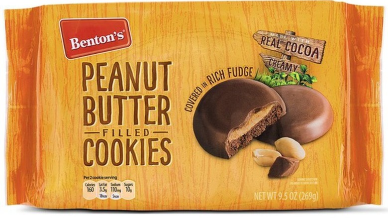 Package of peanut butter cookies