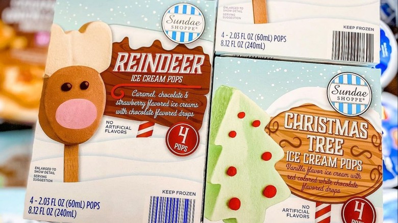 Aldi holiday ice cream pops