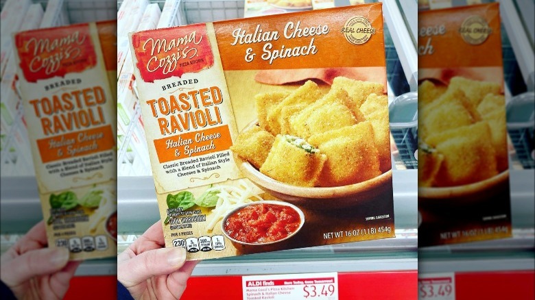 Mama Cozzi's Toasted Ravioli at Aldi