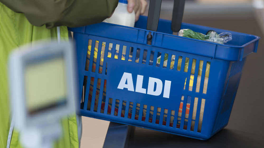 Aldi shopping basket