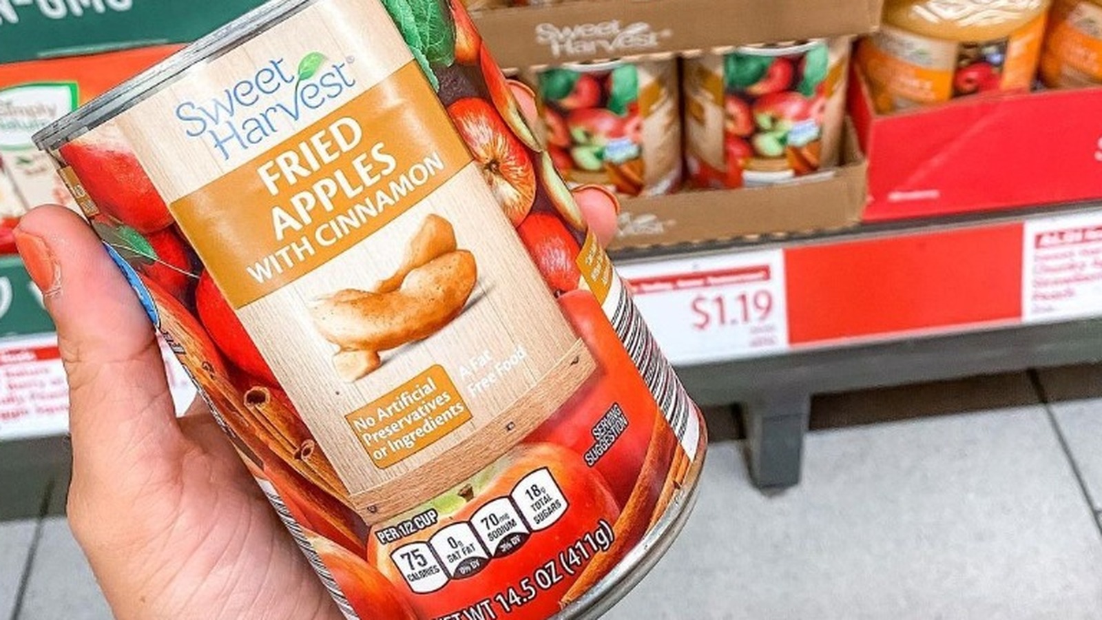 Aldi Fans Swear By These Canned Fried Apples For Fall Baking