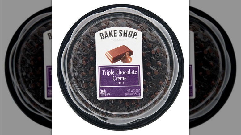 Aldi Triple Chocolate Creme cake