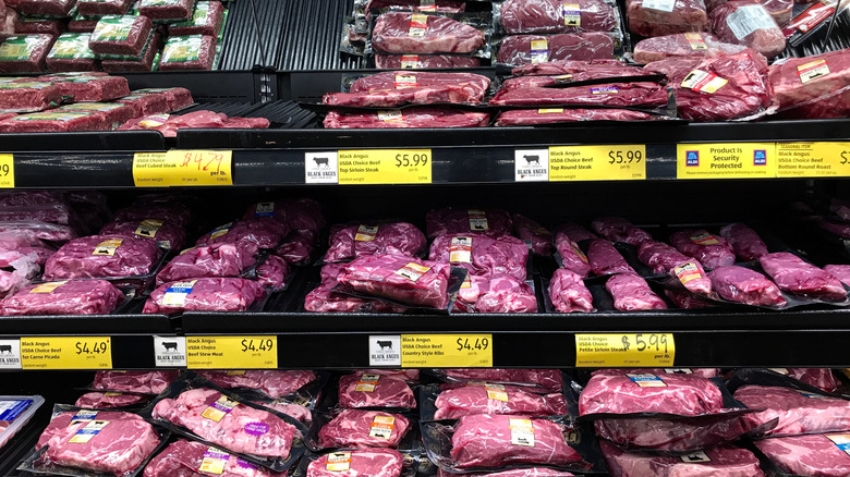 Aldi meat department
