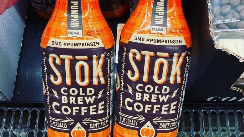 Stok pumpkin cold brew coffee