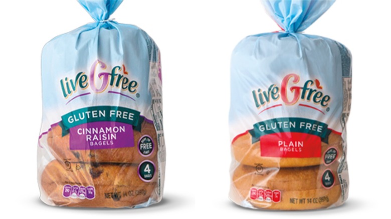Aldi liveGfree bagel flavors