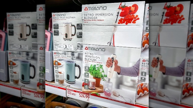 An assortment of Aldi's retro appliances 