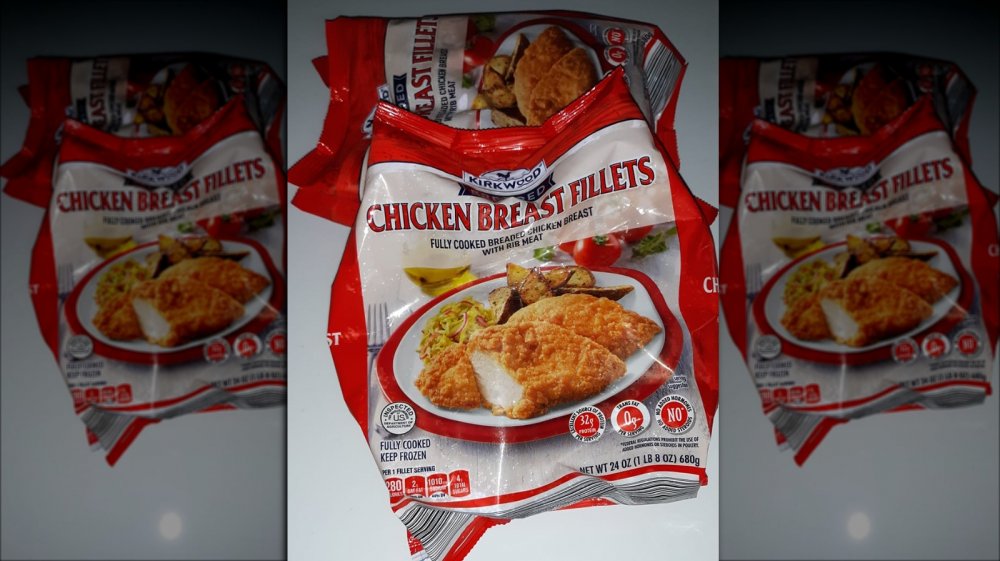 Aldi's Kirkwood breaded chicken breast fillets aka Red Bag Chicken