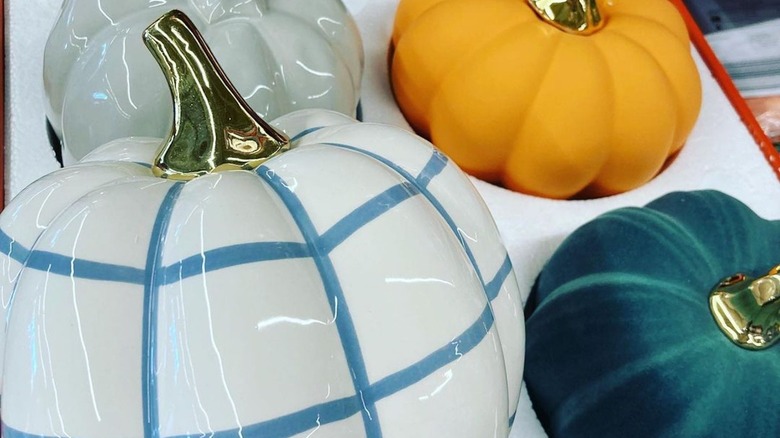 Aldi ceramic pumpkins