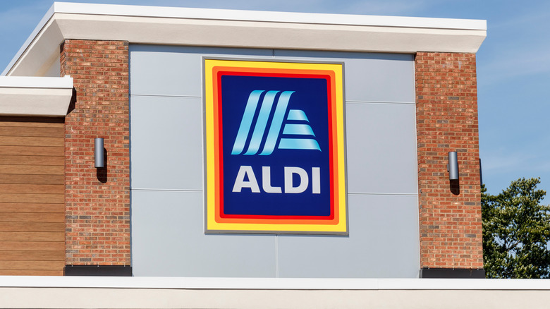 Outside of an Aldi