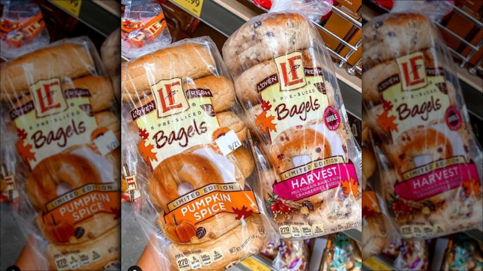 Aldi Shoppers Are Loving These FallThemed Bagel Flavors