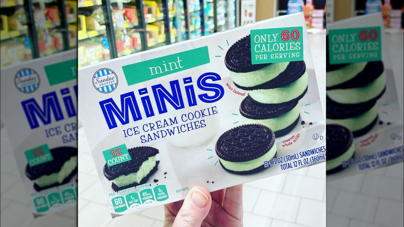 Aldi Shoppers Are Loving These Minty Ice Cream Sandwiches