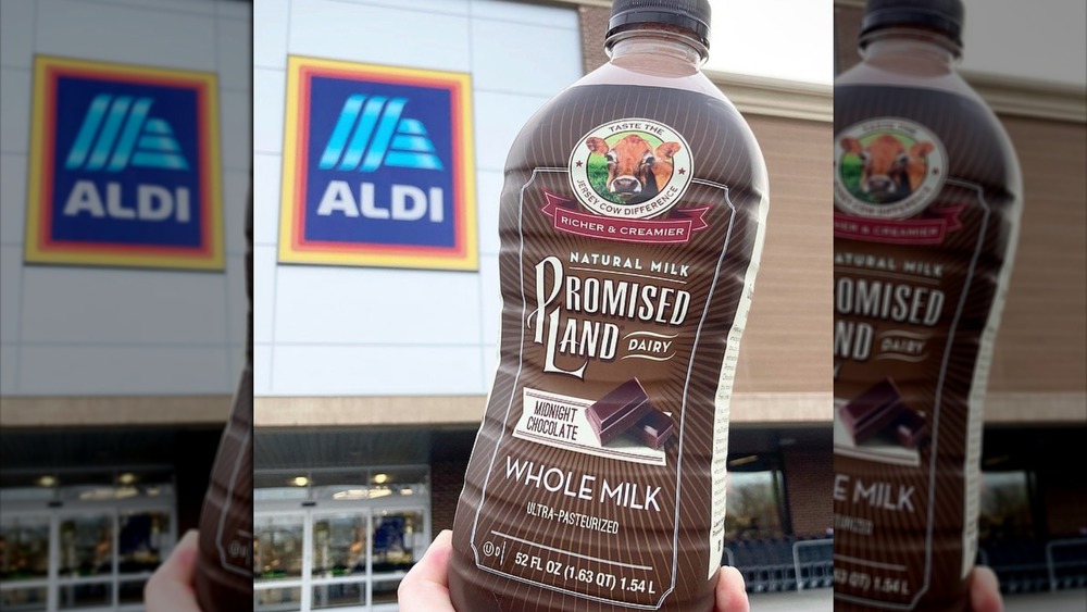 Aldi's Promised Land Dairy Chocolate Milk