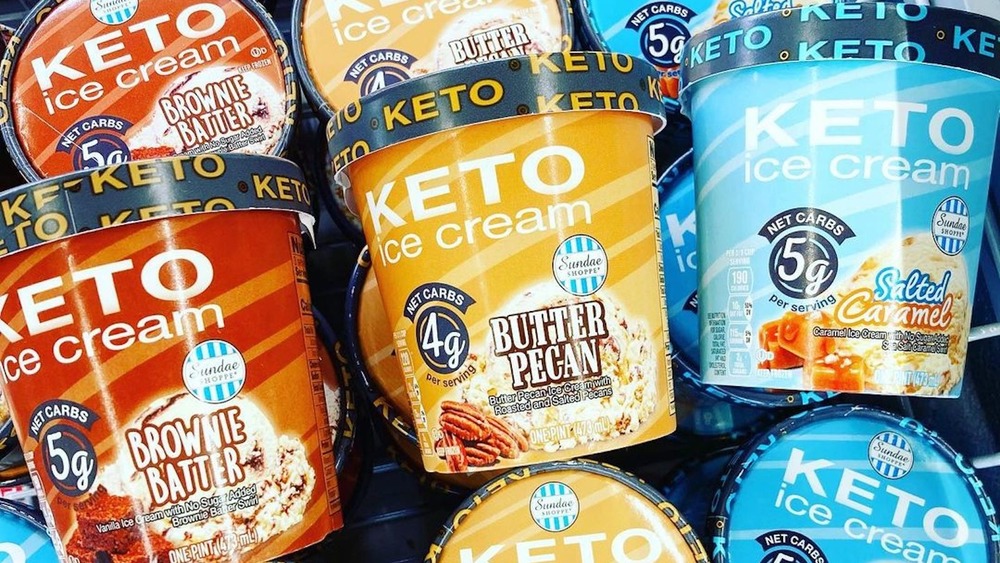Keto ice cream from Aldi