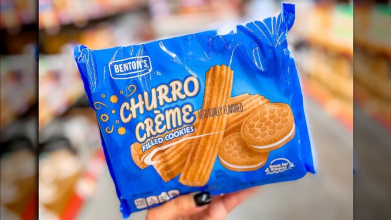 Pack of Benton's Churro Creme cookies