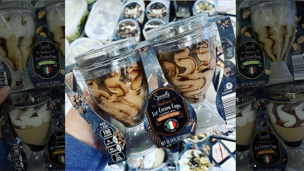 Aldi Specially Selected Italian ice cream cups