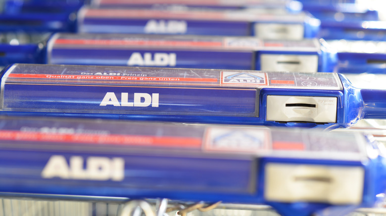 Aldi shopping carts