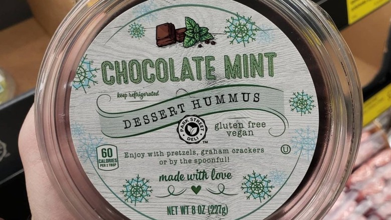 The Chocolate Mint Dessert Hummus