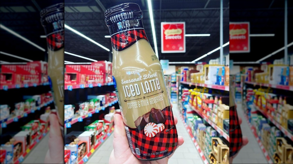 Peppermint Mocha Iced Latte at Aldi