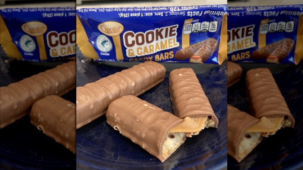 Choceur Cookie & Caramel Candy Bars