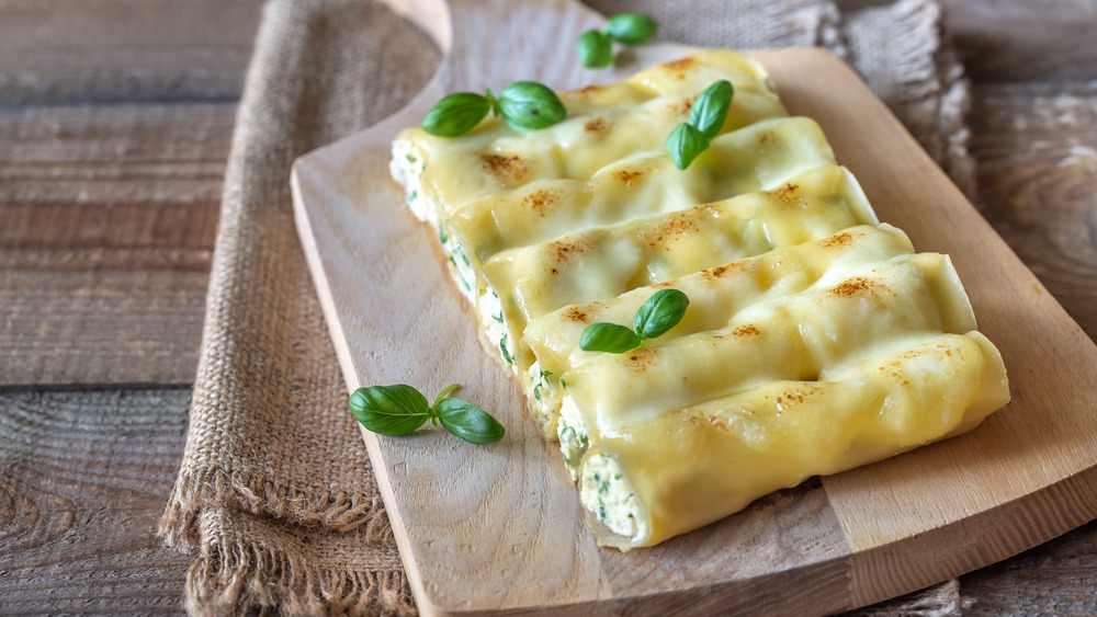 Spinach and cheese pasta