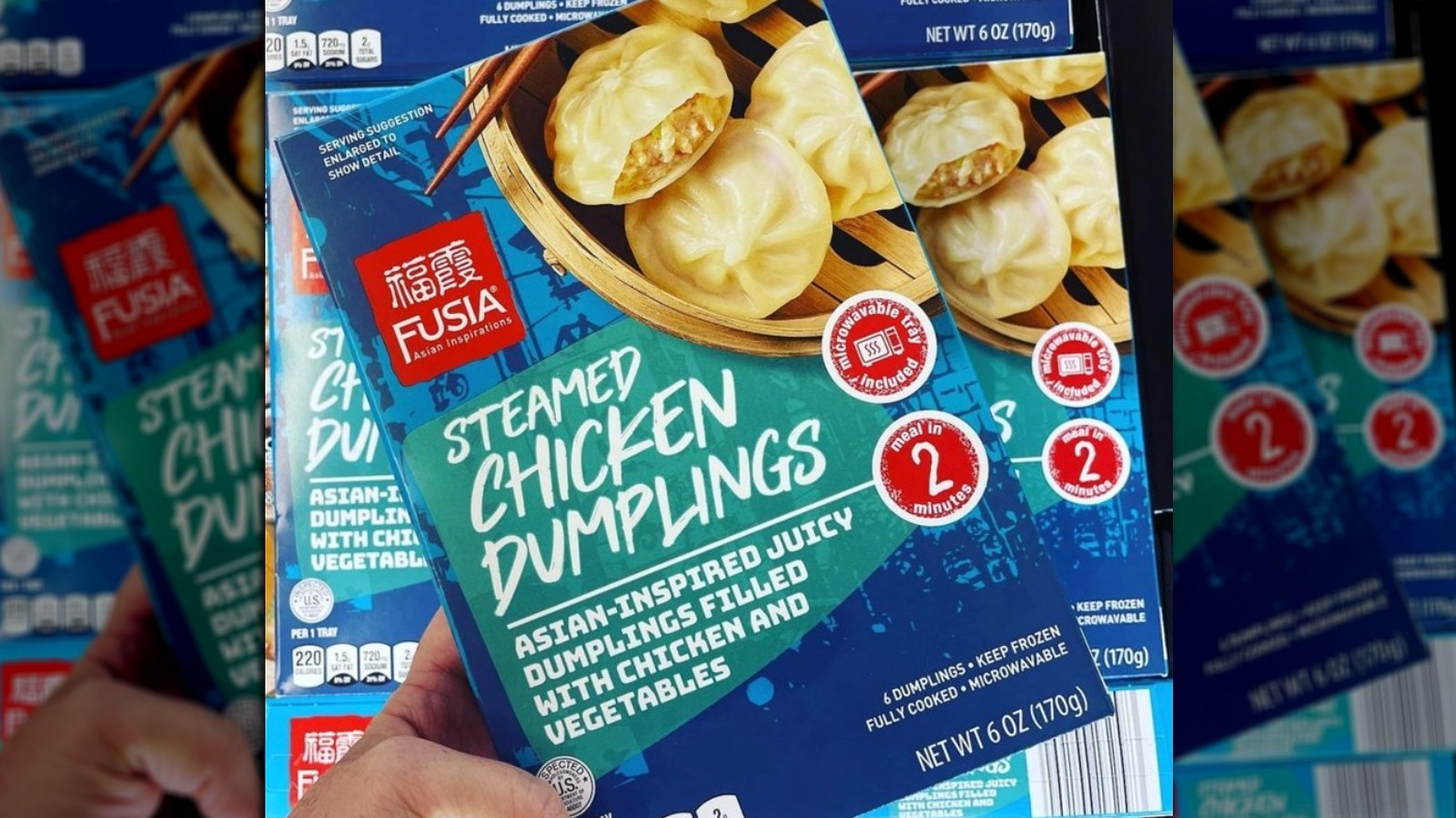 Aldi Shoppers Can't Get Enough Of These Steamed Chicken Dumplings