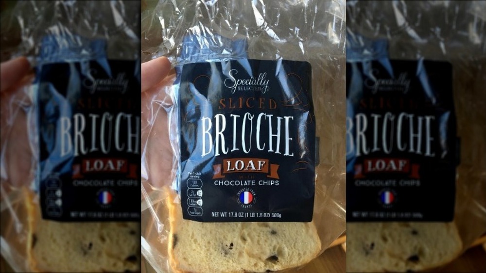 New Aldi brioche in a bag