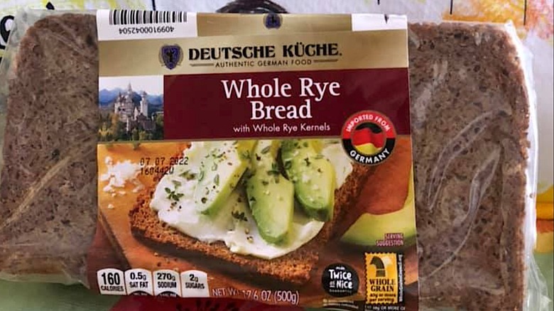 Aldi German Whole Rye Bread