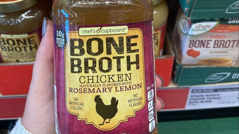 Bone broth at Aldi