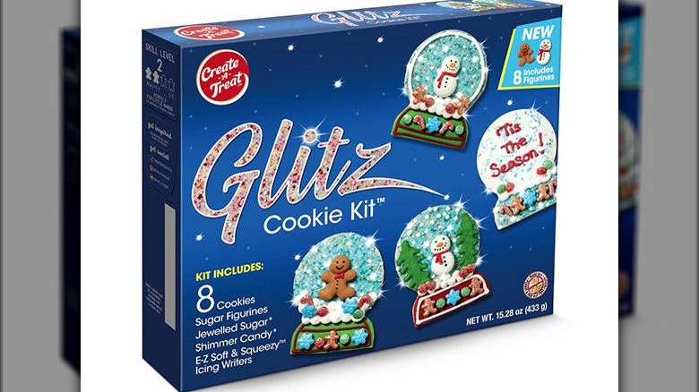 Create-A-Treat Glitz Snow Globe Cookie Kit