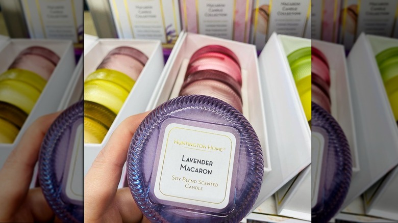 Aldi macaron candle boxes