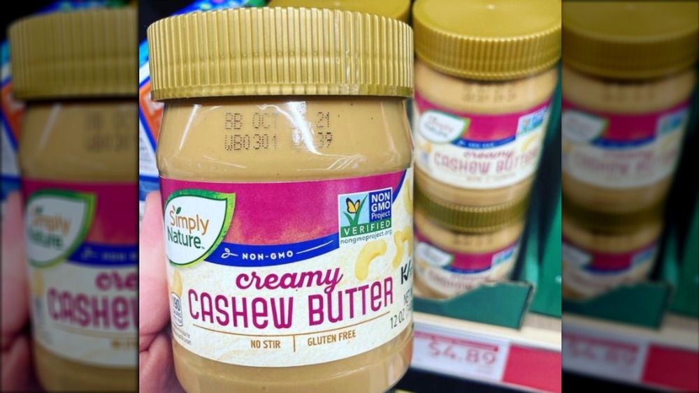 Creamy Cashew Butter at Aldi