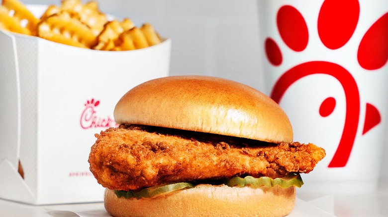 Chick-fil-A food