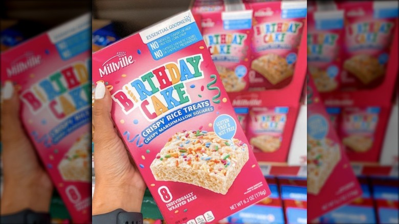  Aldi birthday cake crispy rice treats