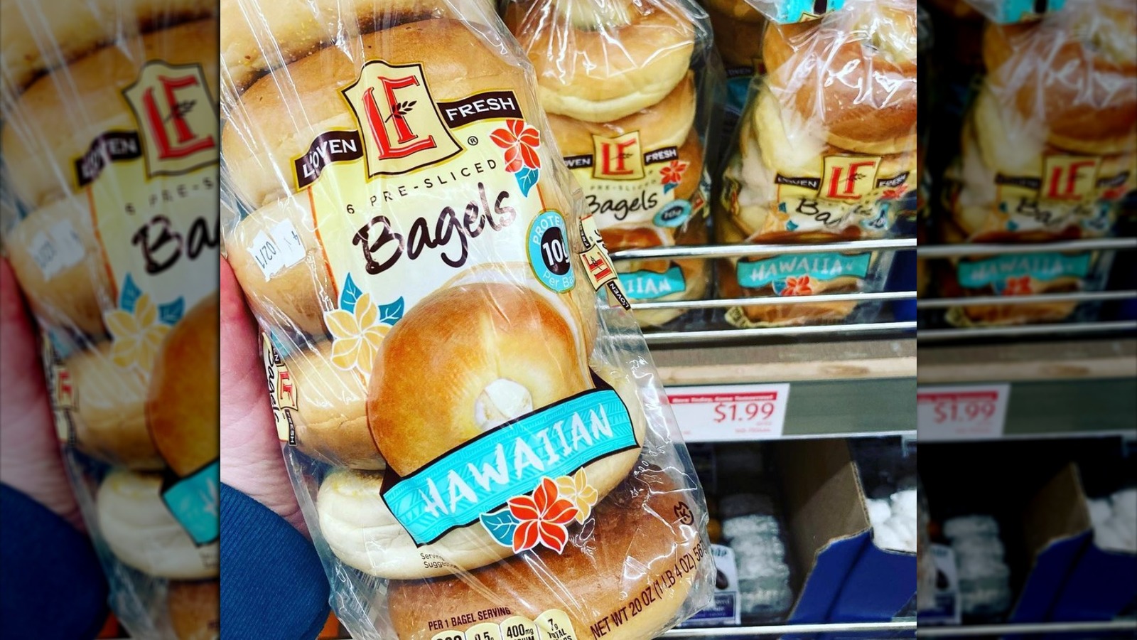 Aldi's Hawaiian Bagels Are Turning Heads