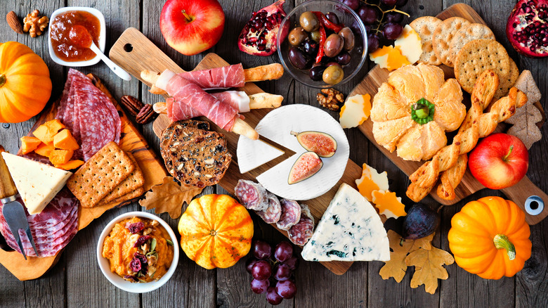 Holiday charcuterie spread