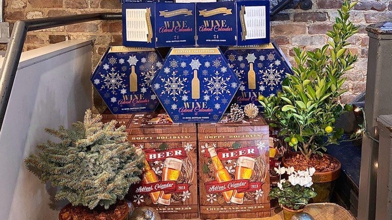 Aldi wine and beer advent calendars